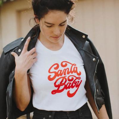 T-SHIRT SANTA BABY L