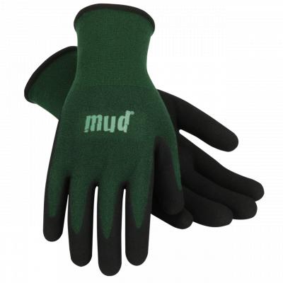 GLOVE BAMBOO FLEX MUD GREEN MD/L