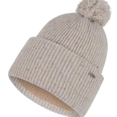 BEANIE HAT WOMENS MONROE CREAM ONE SIZE