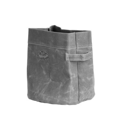 GARDEN CADDIE WAXED CANVAS GREY 8.7" X 8.7" X 9.5"