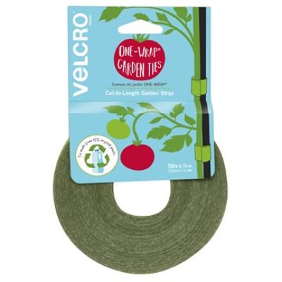 VELCRO PLANT TIE ONE WRAP 50' X 1/2"