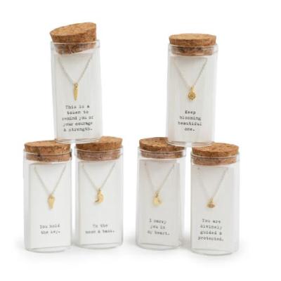 NECKLACE MESSAGE IN A BOTTLE COLLECTION #3